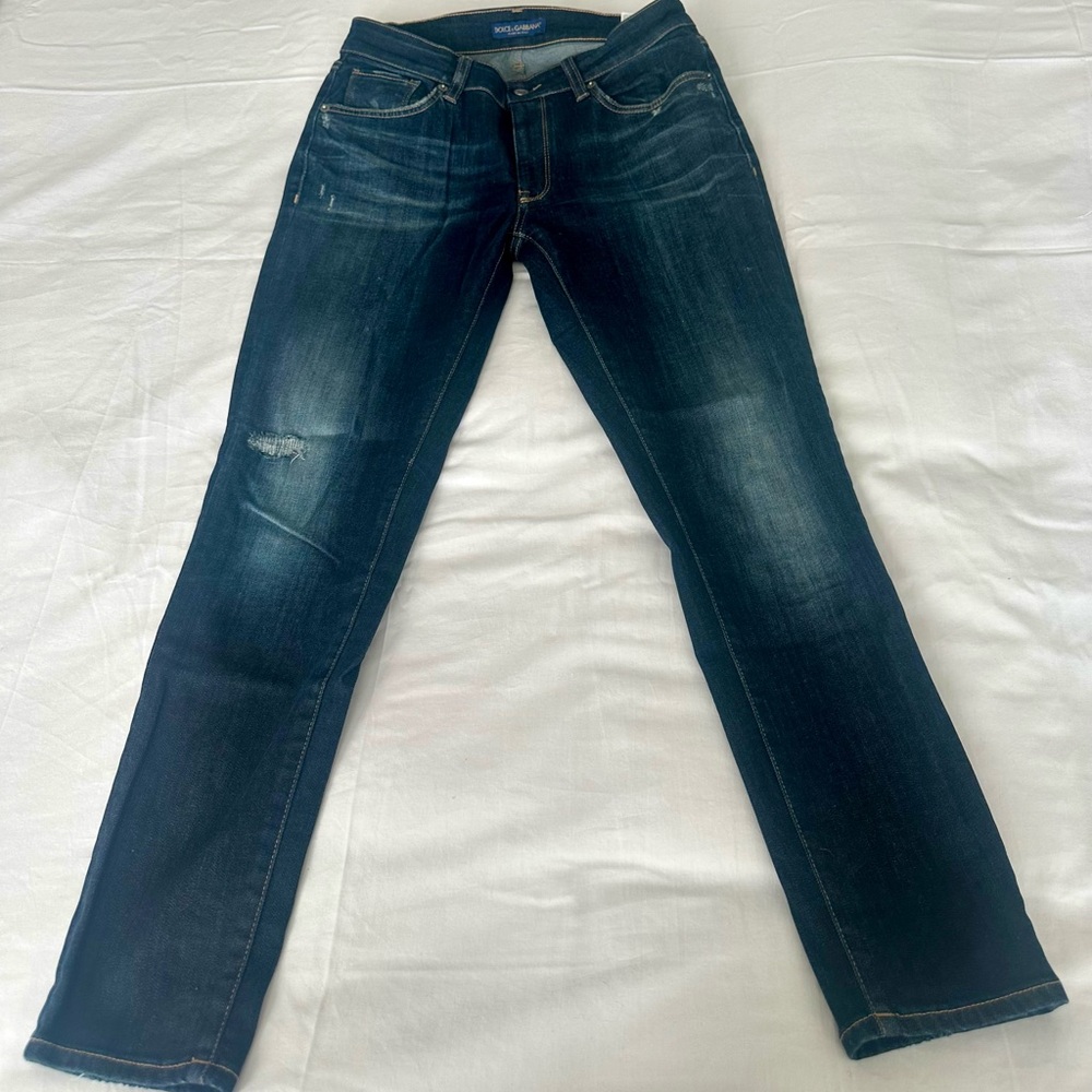 Dolce & Gabbana Women’s Jeans - Dark Blue Wash
